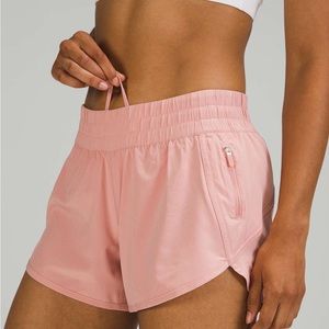 LULULEMON TRACKER SHORT in Pink Puff